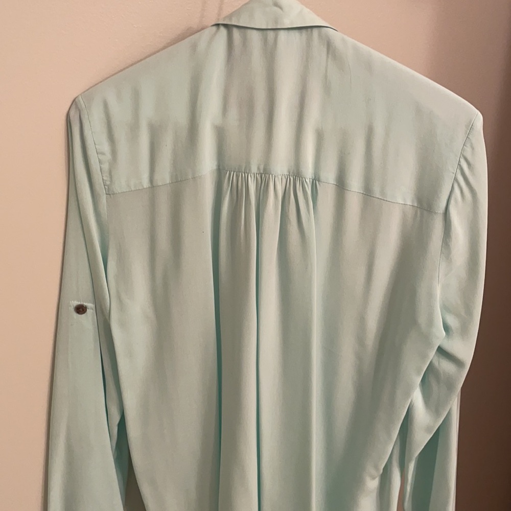 Matty M Light blue blouse - Picture 8 of 9